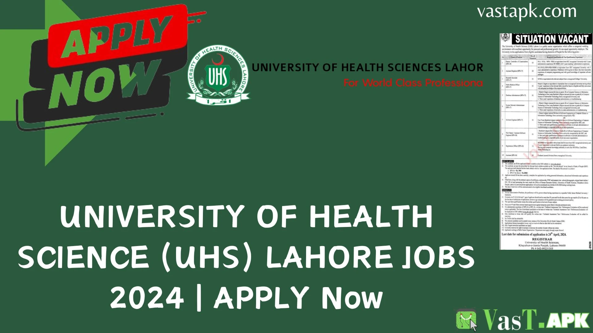 UNIVERSITY OF HEALTH SCIENCE