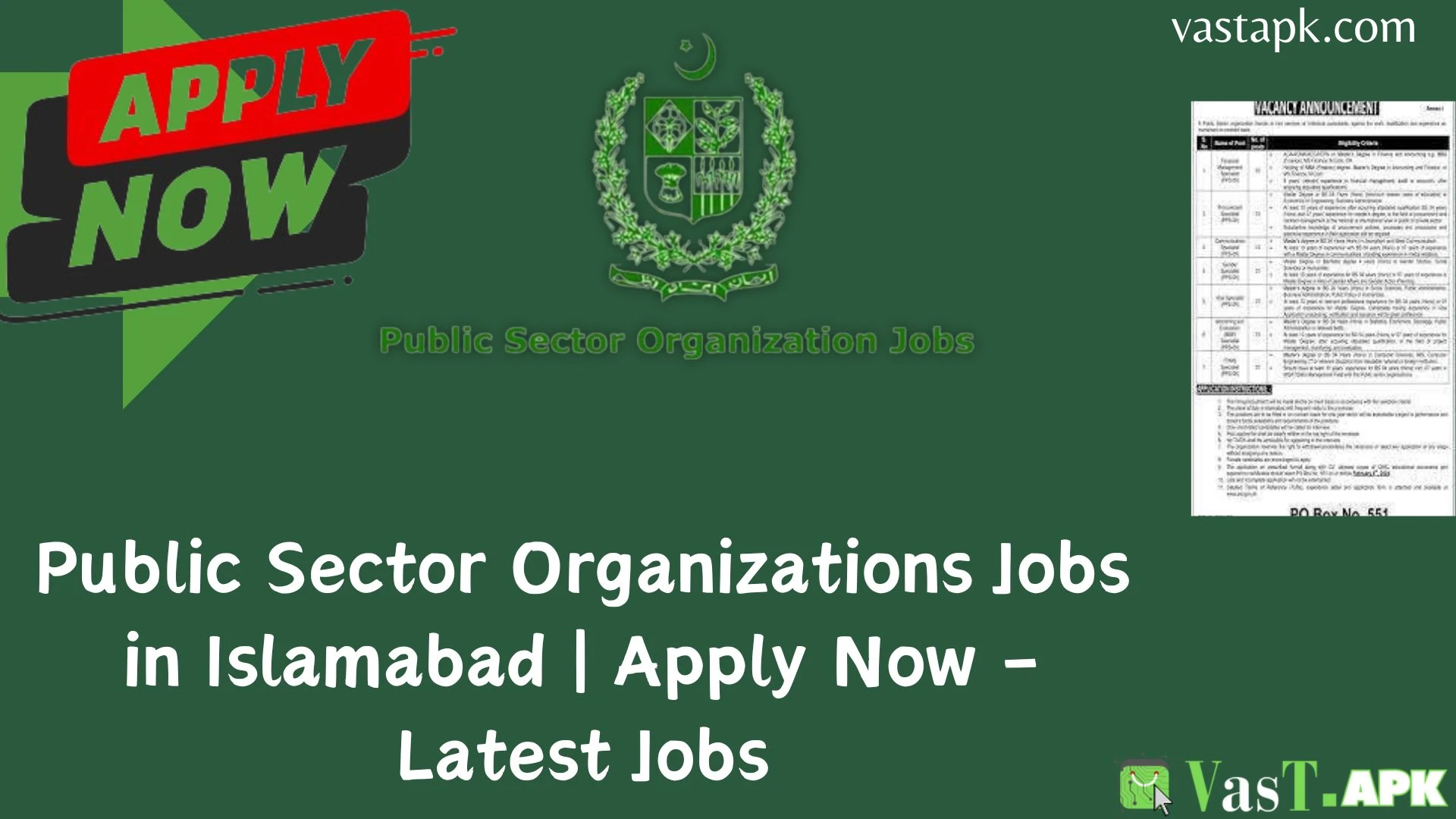 Public Sector Organization jobs