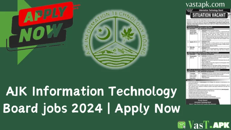 AJK Information Technology Board jobs