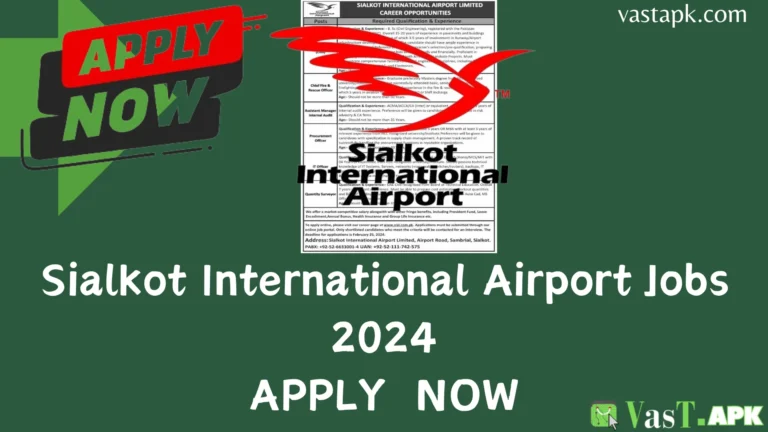 Sialkot International Airport Jobs