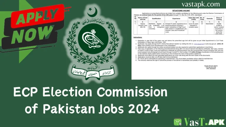 ECP Election Commission of Pakistan Jobs