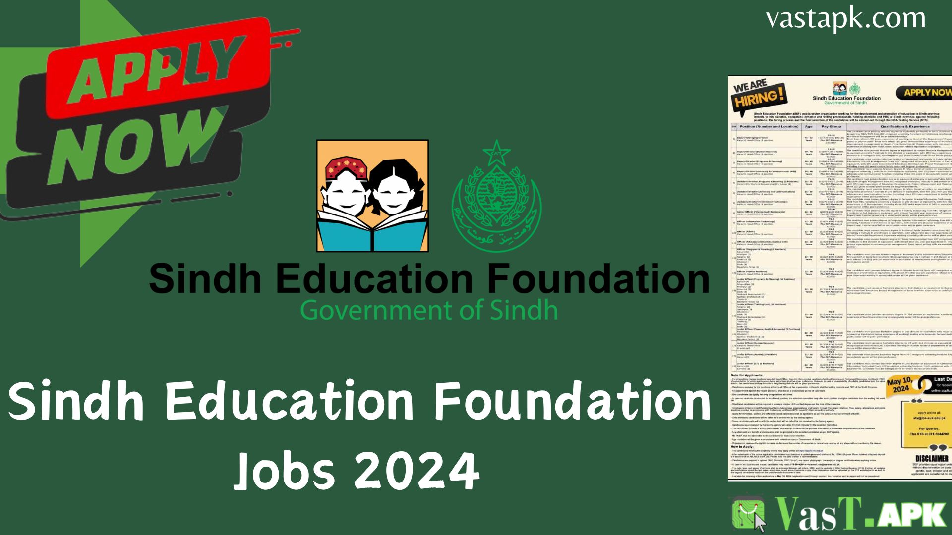 Sindh-Education-Foundation-Job