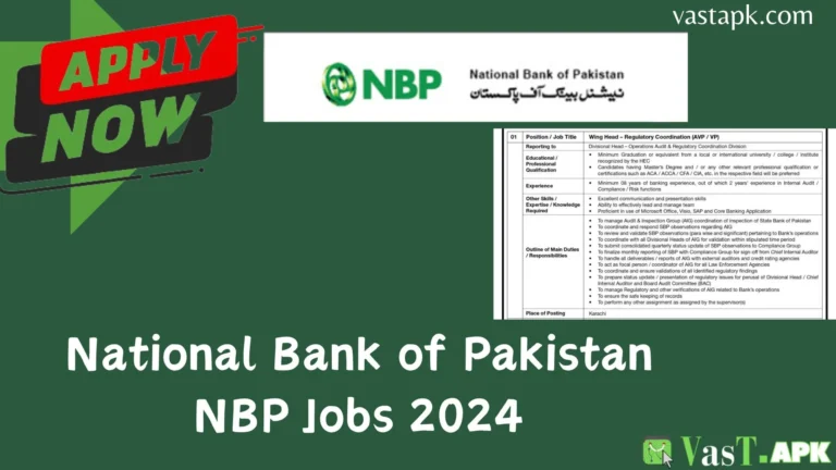 National Bank of Pakistan NBP Jobs