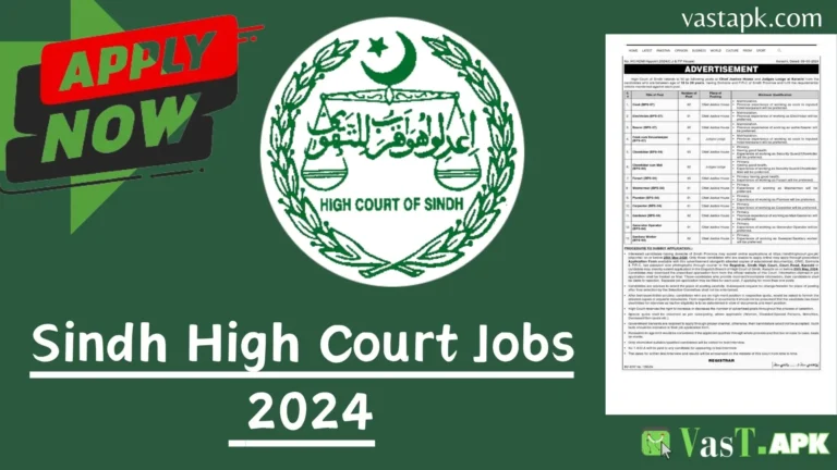 Sindh High Court Jobs